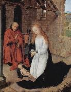 Hans Memling Christi Geburt Spain oil painting artist